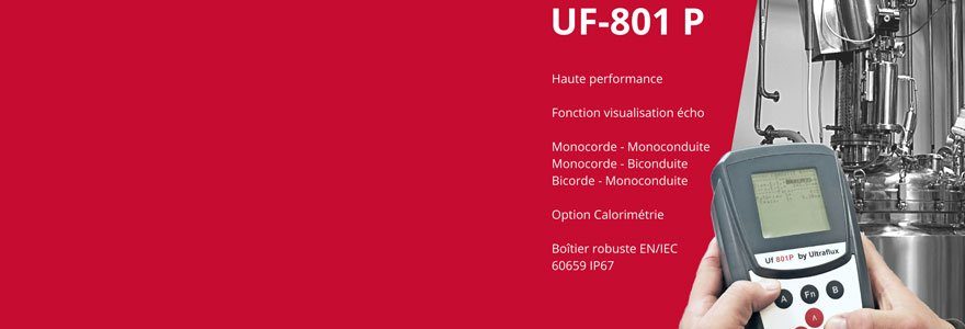 Débitmètre portable - Ultraflux